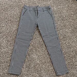 Chocolate USA Black and White Patterned Fabric